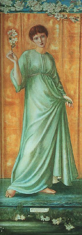 Sir Edward Coley Burne-Jones Spring oil painting picture
